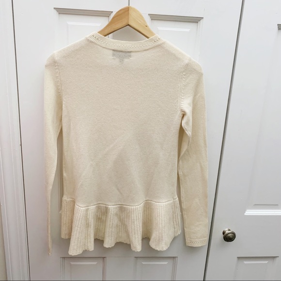 Intermix Carey Ruffle Sweater - Picture 4 of 7